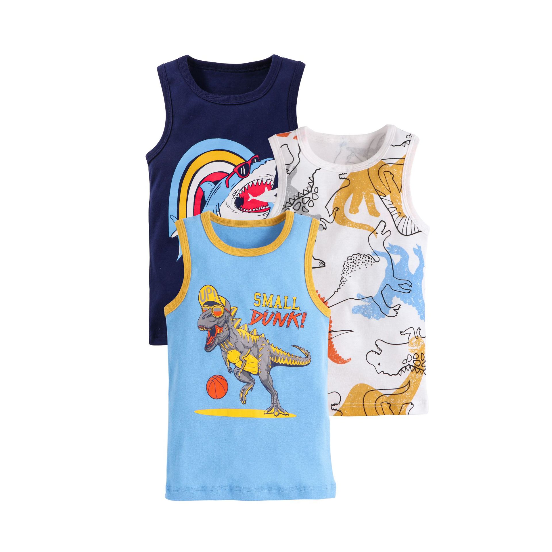 camiseta de tirantes con estampado de dibujos animados