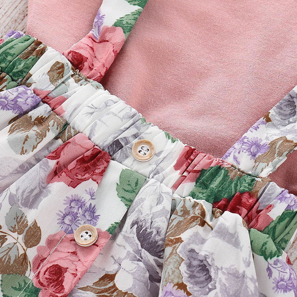 Conjunto Falda Estampada Algodón Niña — Cómodo y Colorido