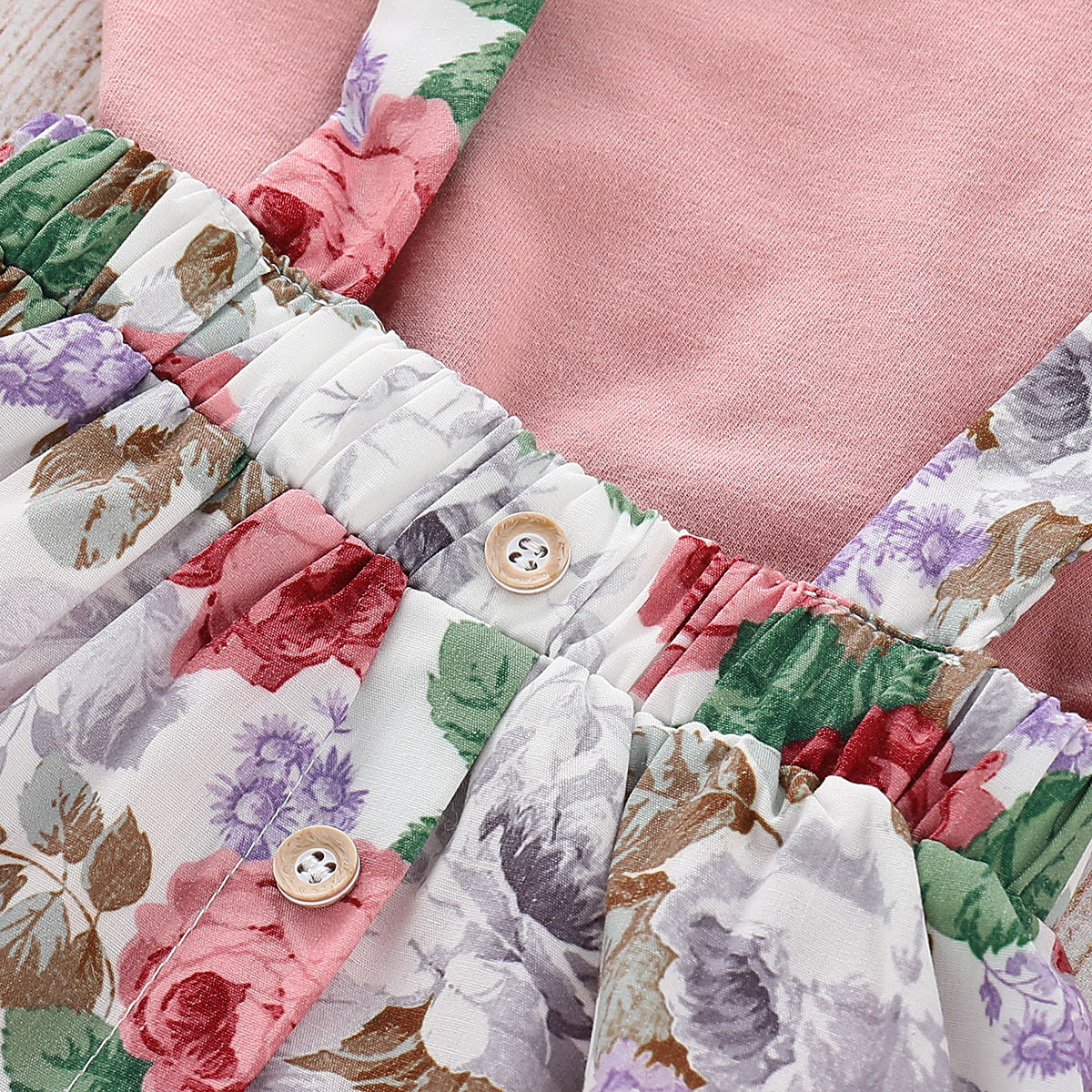 Conjunto Falda Estampada Algodón Niña — Cómodo y Colorido