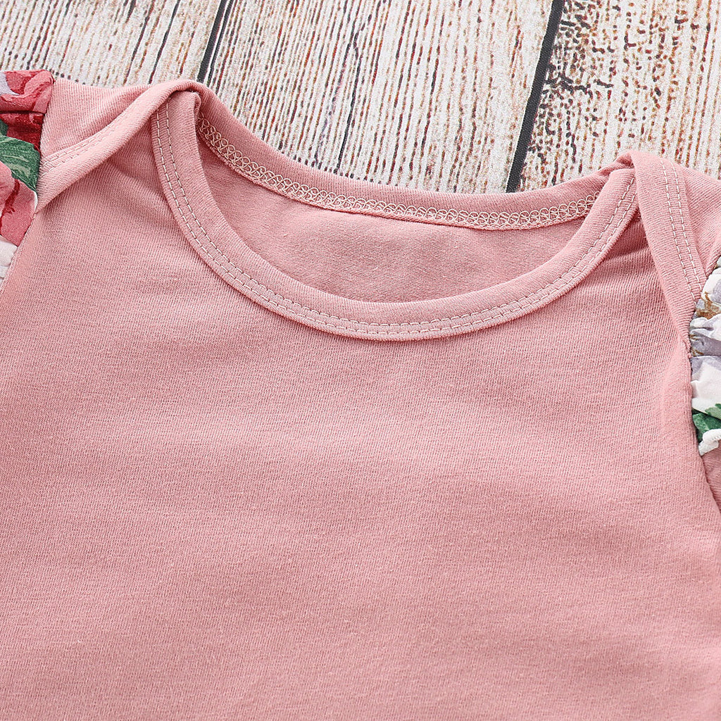 Conjunto Falda Estampada Algodón Niña — Cómodo y Colorido
