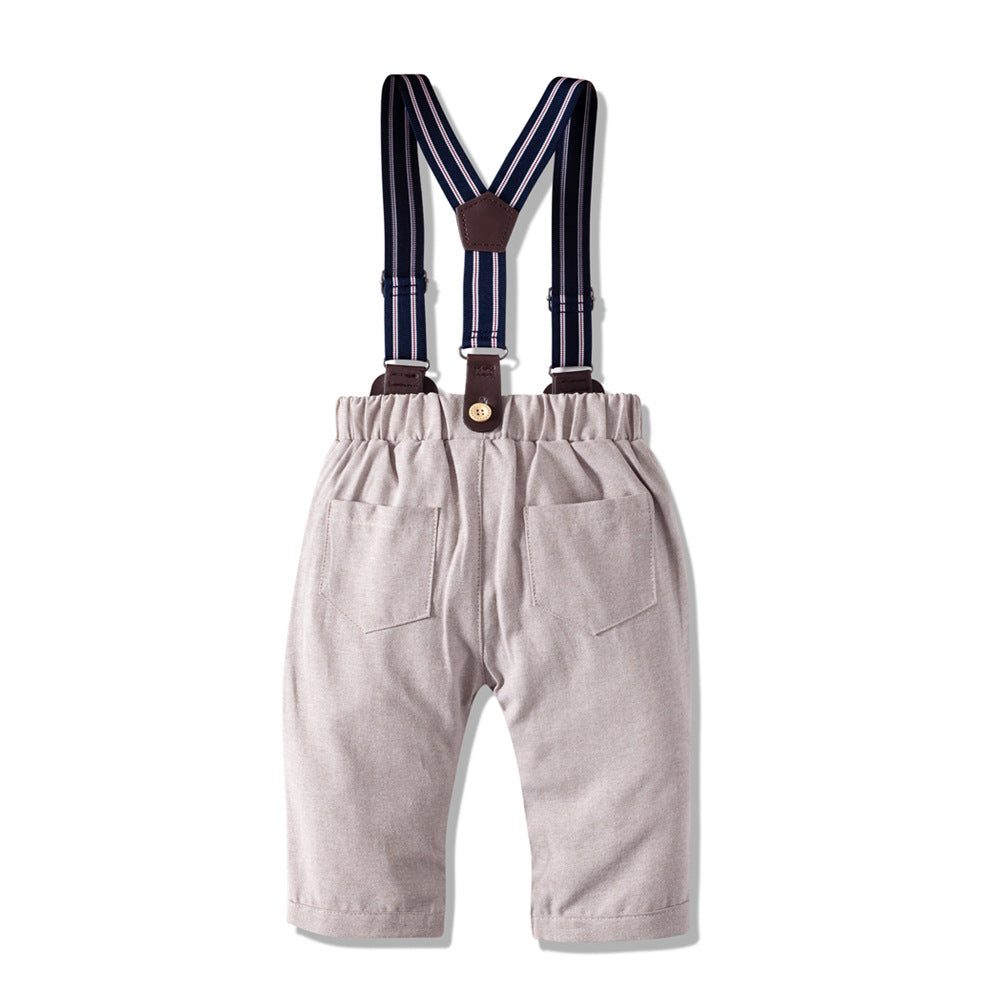 KHAKI 3-PIECE CHILDREN'S SUIT