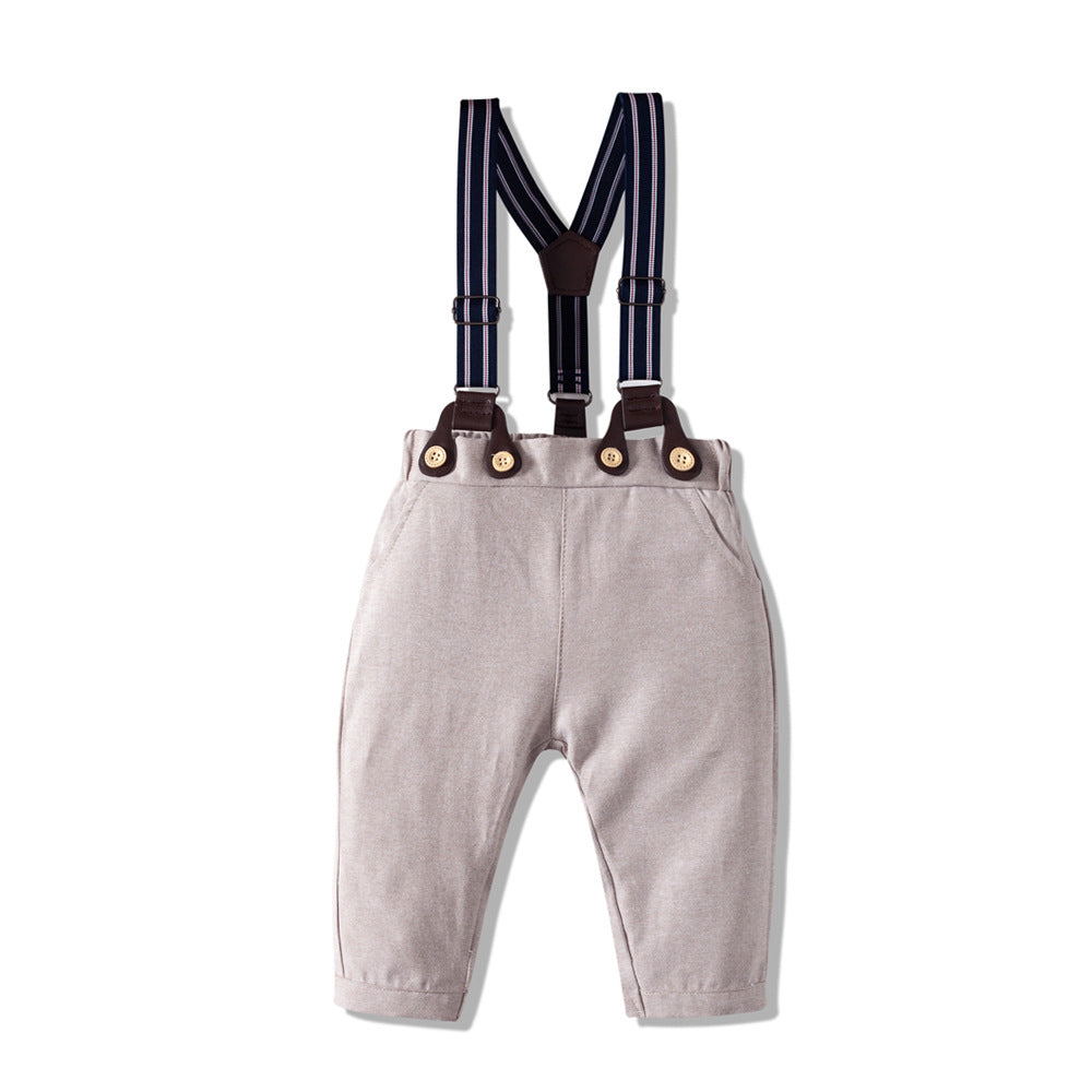 KHAKI 3-PIECE CHILDREN'S SUIT