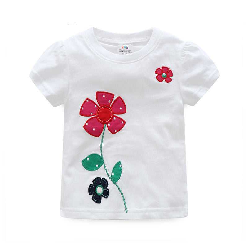 Camiseta Infantil de Algodón para Niños