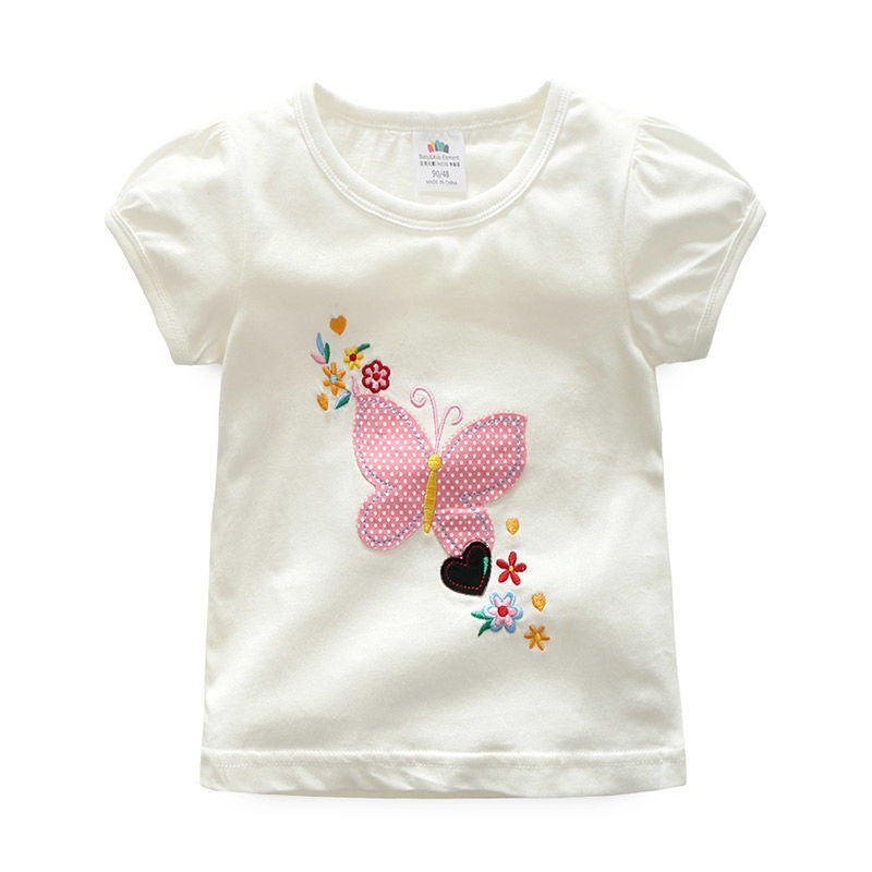 Camiseta Infantil de Algodón para Niños
