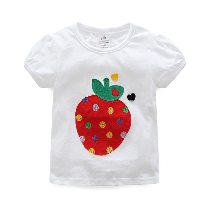Camiseta Infantil de Algodón para Niños