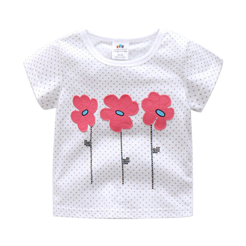 Camiseta Infantil de Algodón para Niños