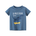 Camiseta Infantil Estampada Manga Corta Transpirable — Algodón 95%