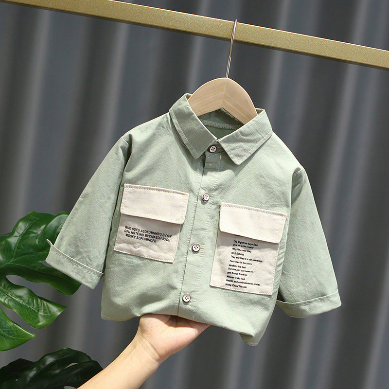 Ropa Infantil Fina de Algodón Puro — Primavera y Otoño