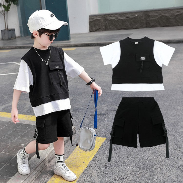 Conjunto de Peto para Niños 2 Piezas 2-10 Años