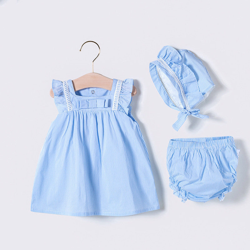 Vestido para Bebé Niña de 3 Piezas