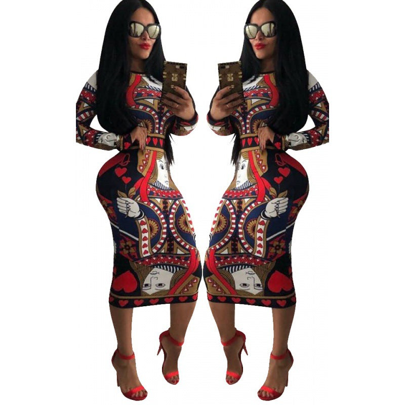 Vestido de Mujer con Estampado