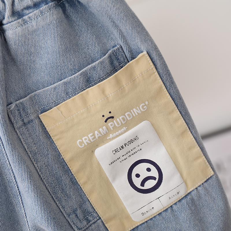 Pantalones Cortos Finos para Niño — Denim Casual Verano
