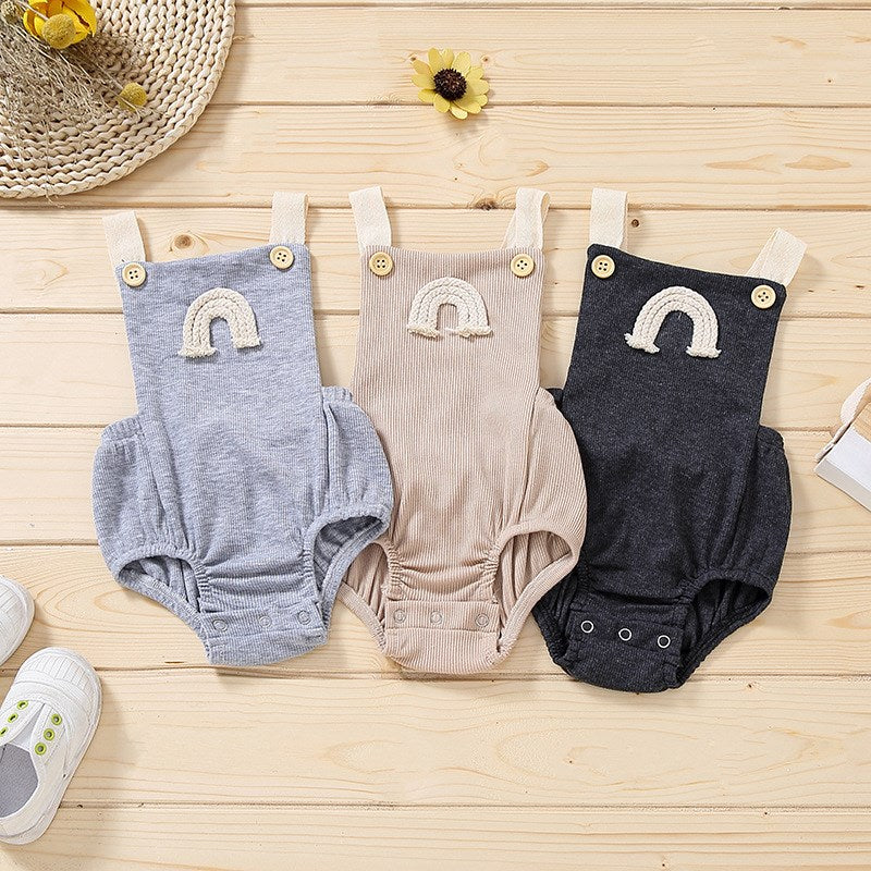 Pelele Unisex para Recién Nacido — Poliéster Suave Bebé