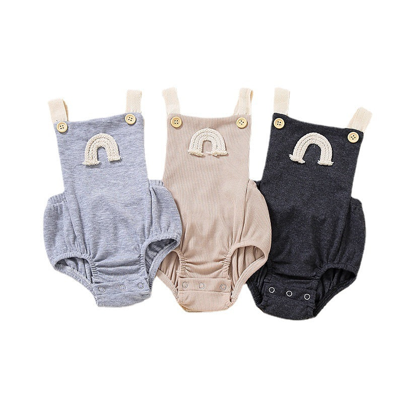Pelele Unisex para Recién Nacido — Poliéster Suave Bebé