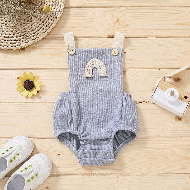 Pelele Unisex para Recién Nacido — Poliéster Suave Bebé