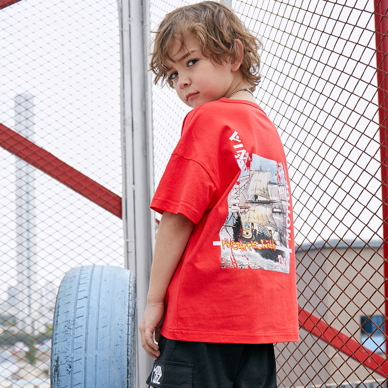 Camiseta de Niño con Estampado