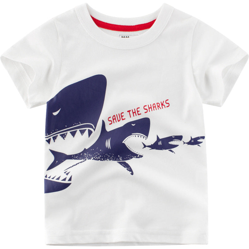 boy's short-sleeve cotton t-shirt
