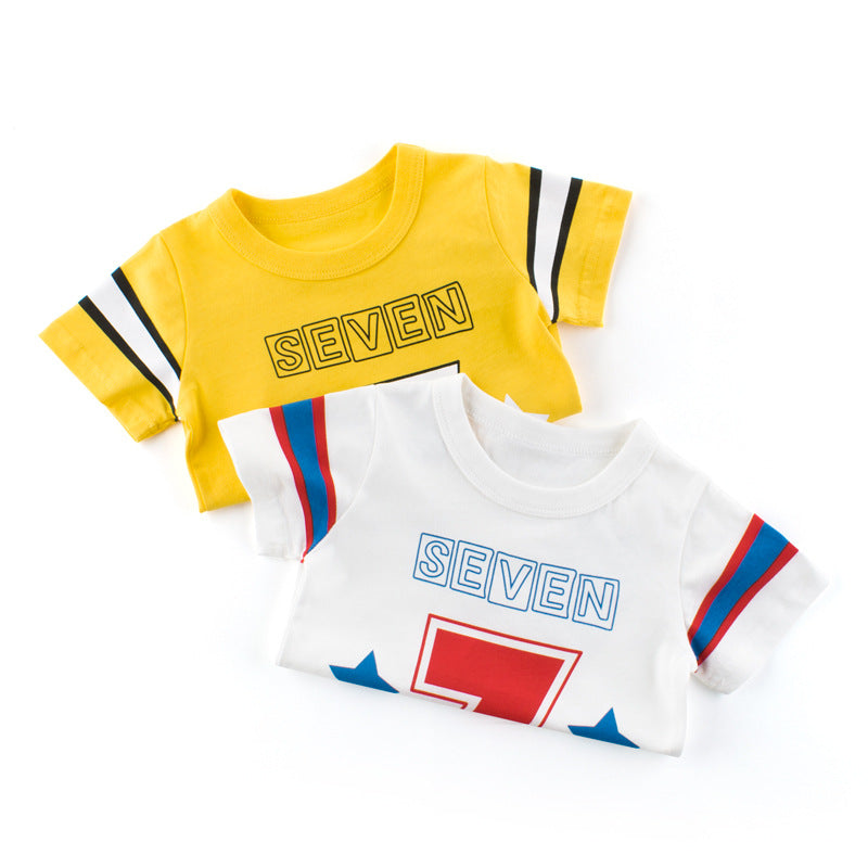 Camiseta de Manga Corta para Niños — Fresca y Cómoda Verano