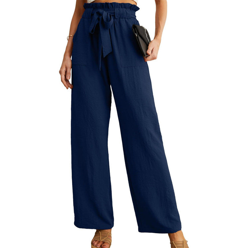 Pantalón Holgado con Cierre Ajustable y Cordones