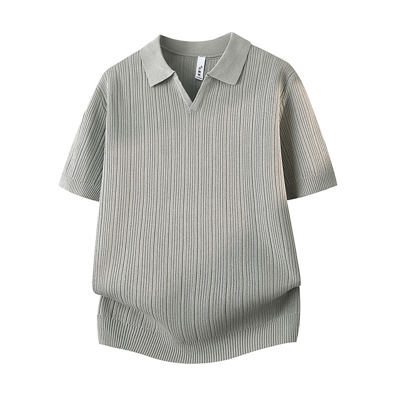 Camisa Casual de Manga Corta para Hombre