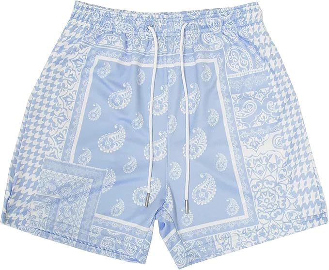 Pantalones cortos deportivos transpirables de malla para hombre