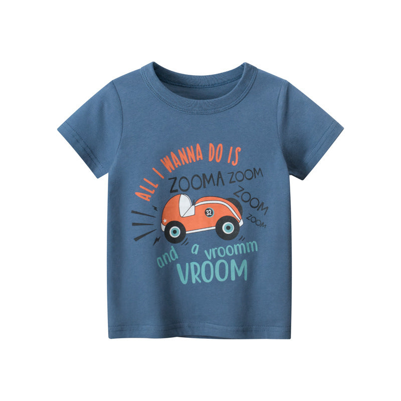 Camiseta de Manga Corta para Niños