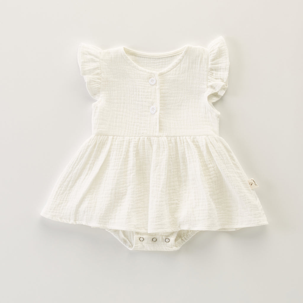 Mono de Lino para Bebé — Natural, Fresco y Adorable