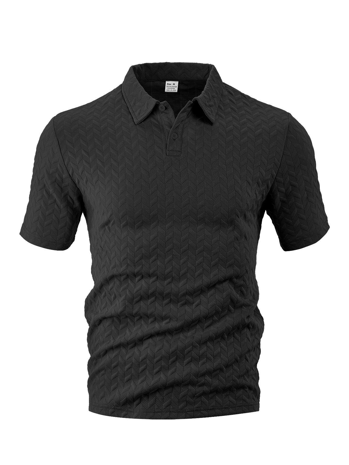 Camiseta de manga corta transpirable para hombre que absorbe el sudor.