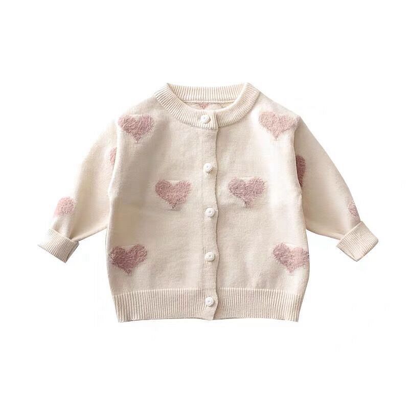 GIRL'S KNITTED CARDIGAN