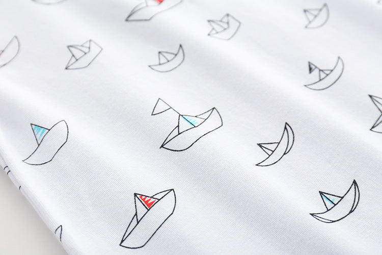 Camiseta Polo Manga Corta con Solapa para Niños — Verano