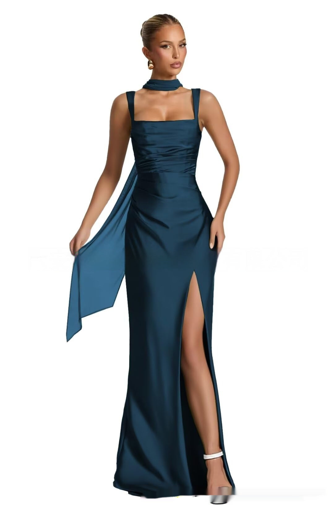 Nuevo y elegante vestido de noche de moda para mujer.
