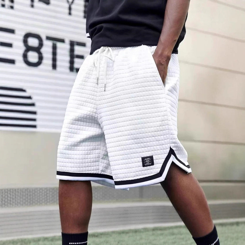 Pantalones cortos deportivos para hombre, estilo veraniego, modernos y frescos.