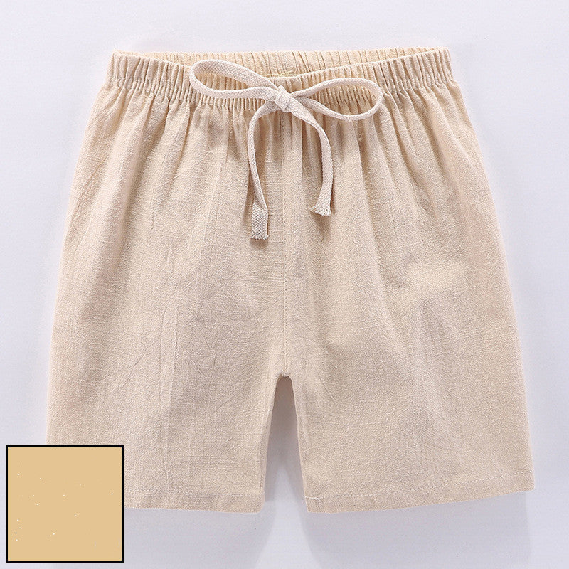 Pantalones Cortos Finos de Verano para Niños — Algodón 100% Multicolor