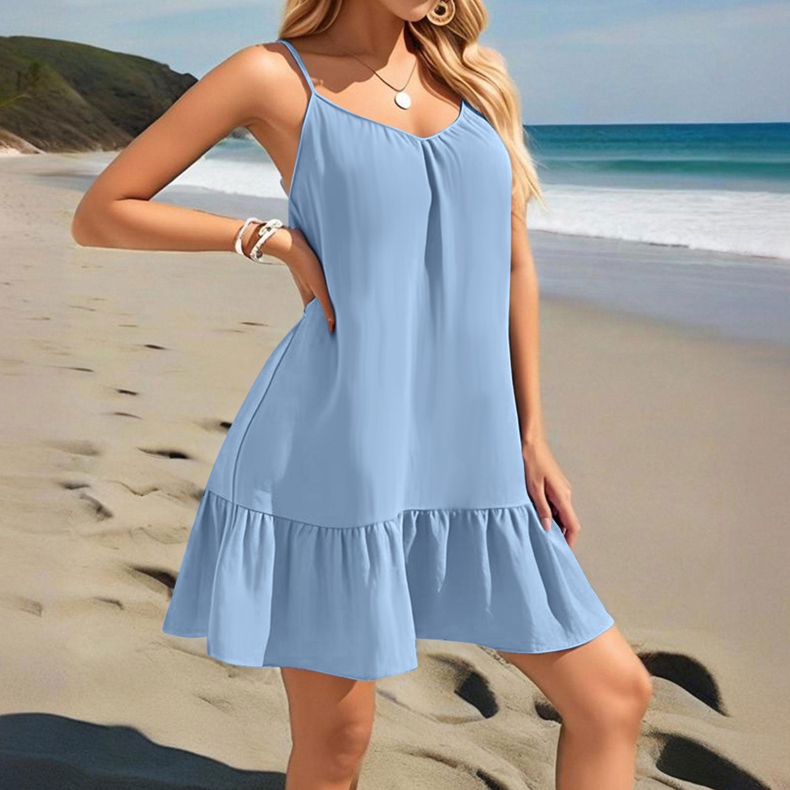 Vestido de Tirantes para Mujer