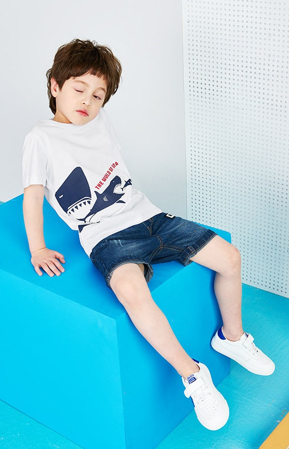 boy's short-sleeve cotton t-shirt