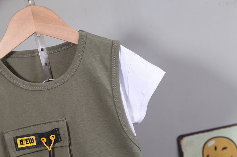 Conjunto de Moda de Dos Piezas para Niño — Tendencia y Comodidad