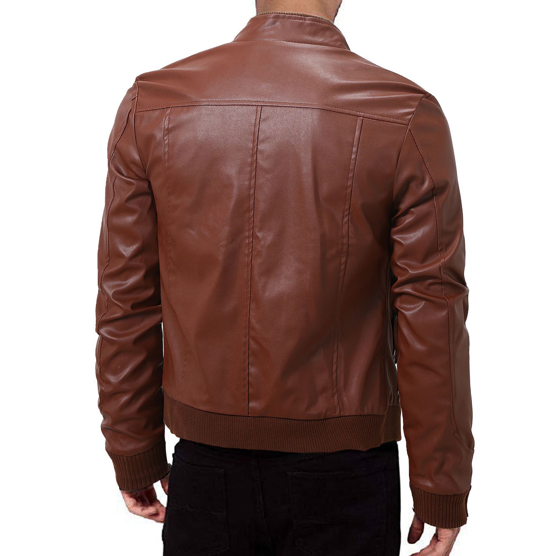 CHAQUETA DE CUERO PARA HOMBRE