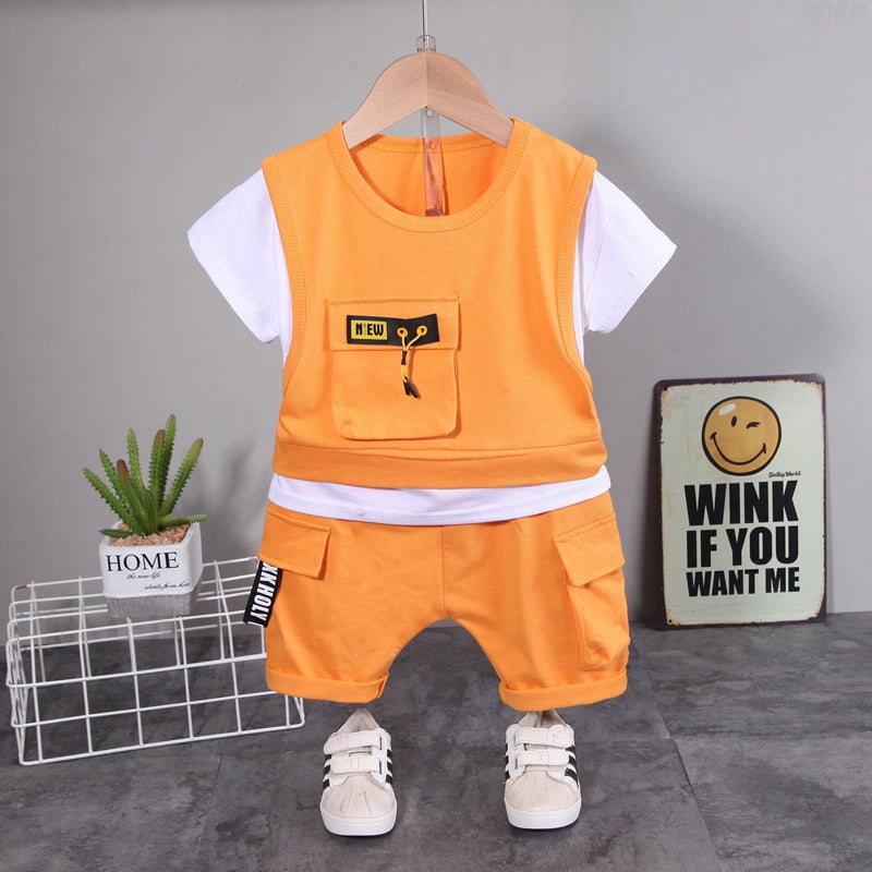 Conjunto de Moda de Dos Piezas para Niño — Tendencia y Comodidad
