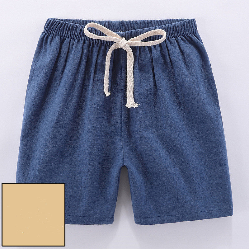Pantalones Cortos Finos de Verano para Niños — Algodón 100% Multicolor