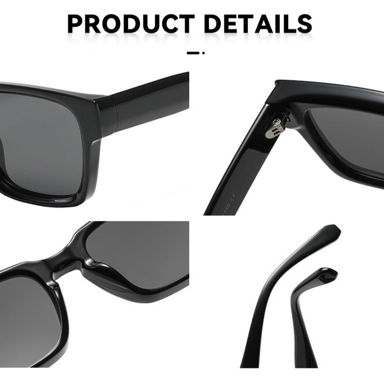 Gafas de sol versátiles, minimalistas y de estilo retro para hombre y mujer.