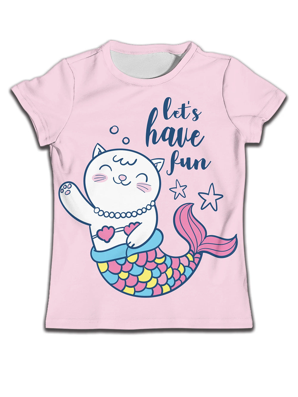 Camiseta Infantil con Estampado de Dibujo — Algodón Niños