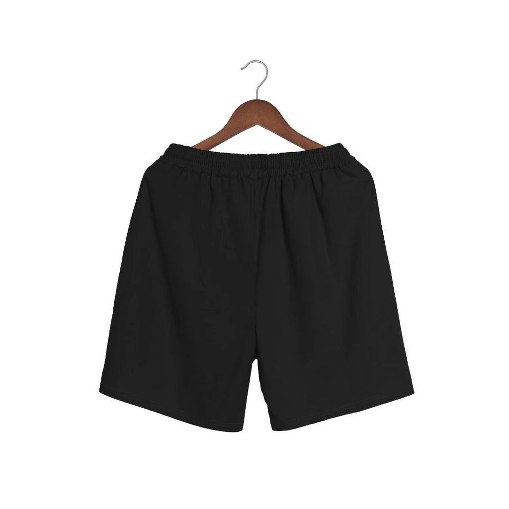 Pantalones cortos casuales de algodón y lino de tallas grandes