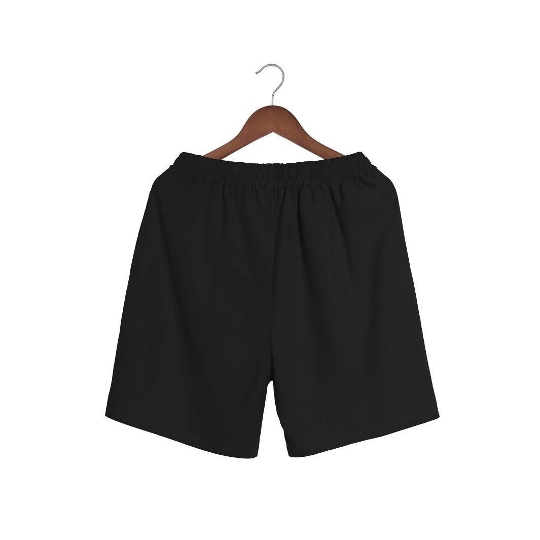 Pantalones cortos casuales de algodón y lino de tallas grandes