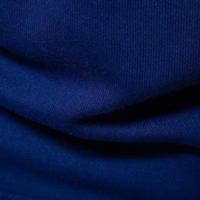 Camiseta de manga corta para hombre, talla grande y color liso