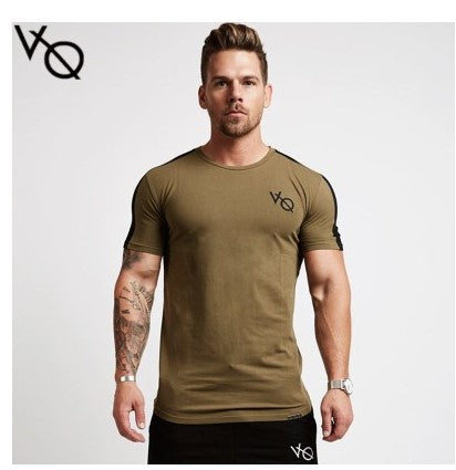 Verano transpirable Cuello Redondo de manga corta camiseta de baloncesto de Moda casual