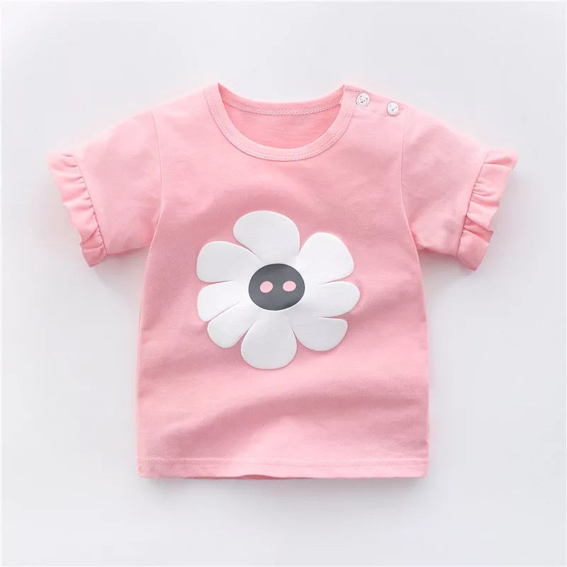 Camiseta de Algodón para Niños — Suave y Transpirable