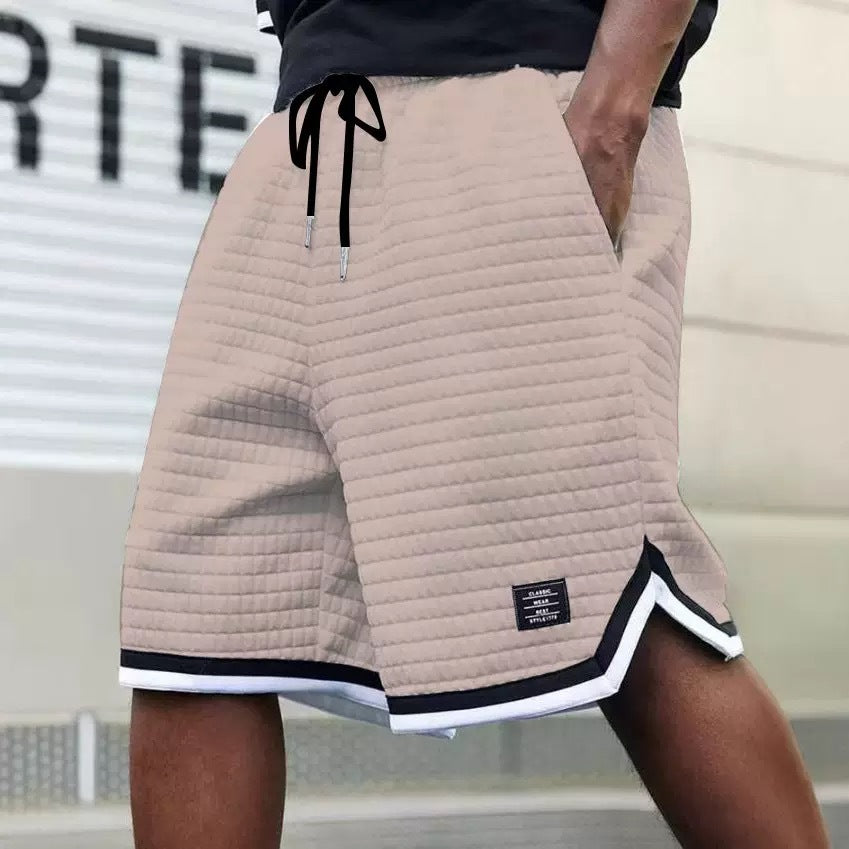 Pantalones cortos deportivos para hombre, estilo veraniego, modernos y frescos.