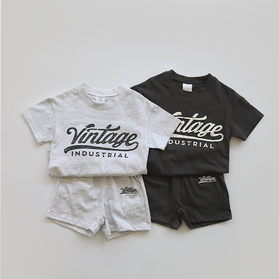 Conjunto de Algodón con Estampado para Niño — Fresco, Suave y con Estilo