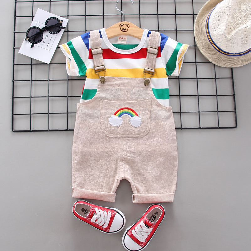 rainbow drawing monkey for kids