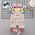 rainbow drawing monkey for kids